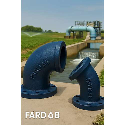 پخش کننده اتصالات چدنی فلنجدار